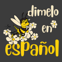 Dimelo En Espanol Cute Bee Spanish Teacher Maestra Bilingue Men's Polo Shirt | Artistshot