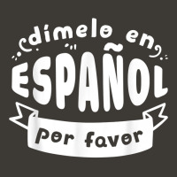 Dimelo En Espanol Por Favor Bilingual Spanish Teacher Bucket Hat | Artistshot