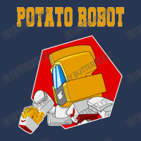 Potato Robot Men Denim Jacket | Artistshot