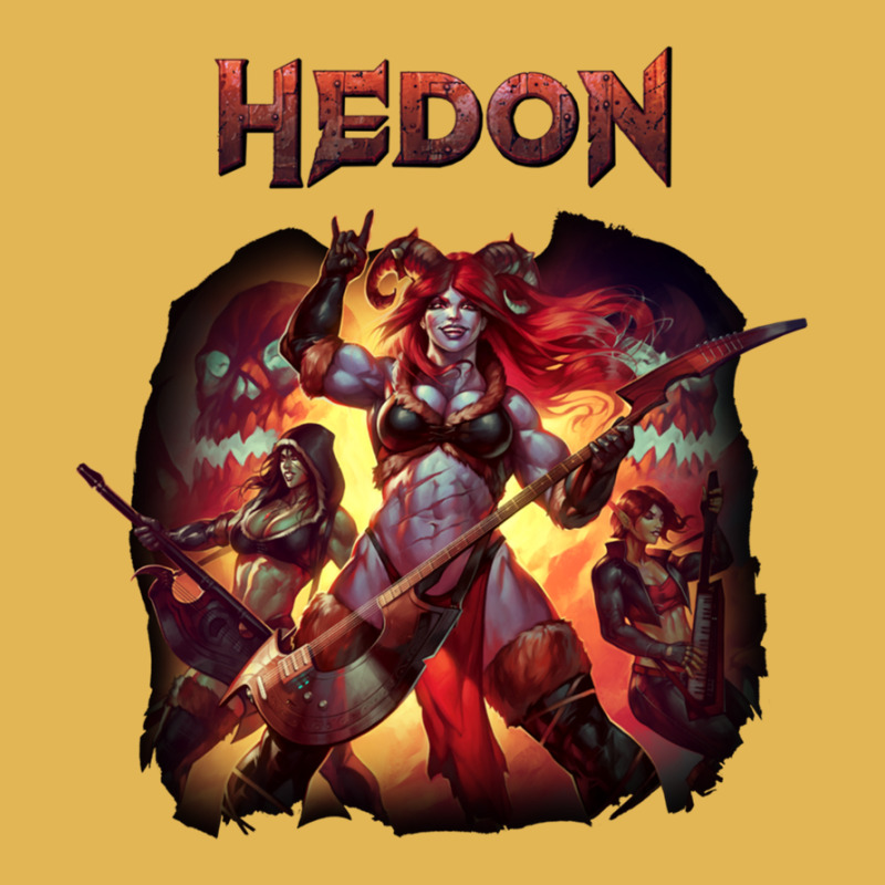 Hedon Album Cover Art (clothing Splash) Vintage Hoodie And Short Set | Artistshot