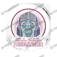 Us Transformers Megatron Badge All Hail 01 Black V-neck Crewneck Sweatshirt | Artistshot