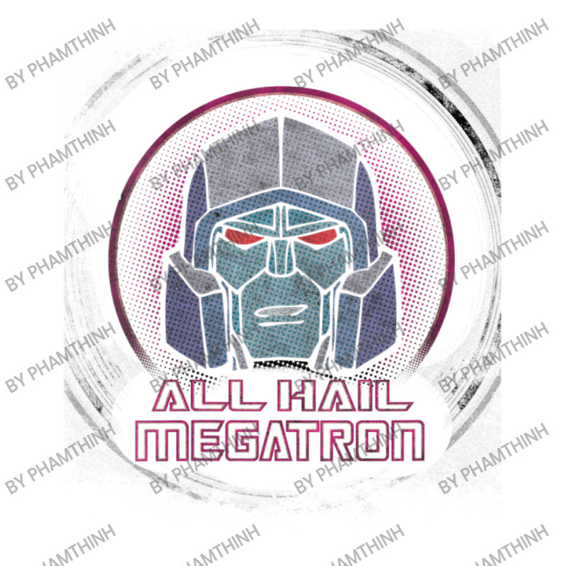 Us Transformers Megatron Badge All Hail 01 Black V-neck Crewneck Sweatshirt by PhamThinh | Artistshot