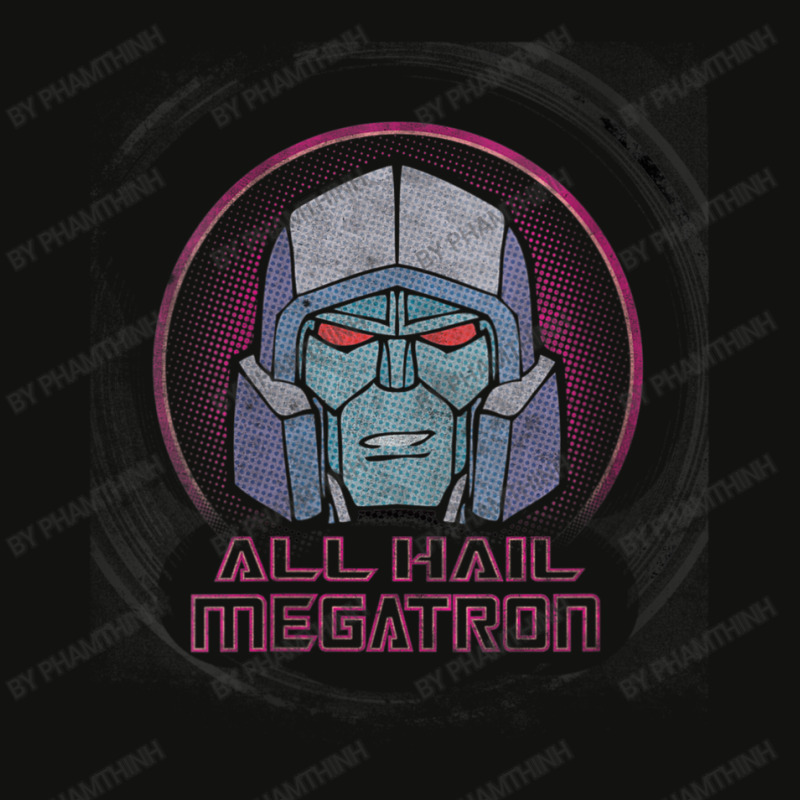 Us Transformers Megatron Badge All Hail 01 Black V-neck Scorecard Crop Tee by PhamThinh | Artistshot