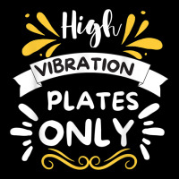 High Vibration Plate Only   Royalty  No Hoodrat Food Plate Cropped Hoodie | Artistshot