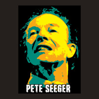 Pete Seeger An American Folk Singer And Social Activist V2 Sticker Tank Top | Artistshot