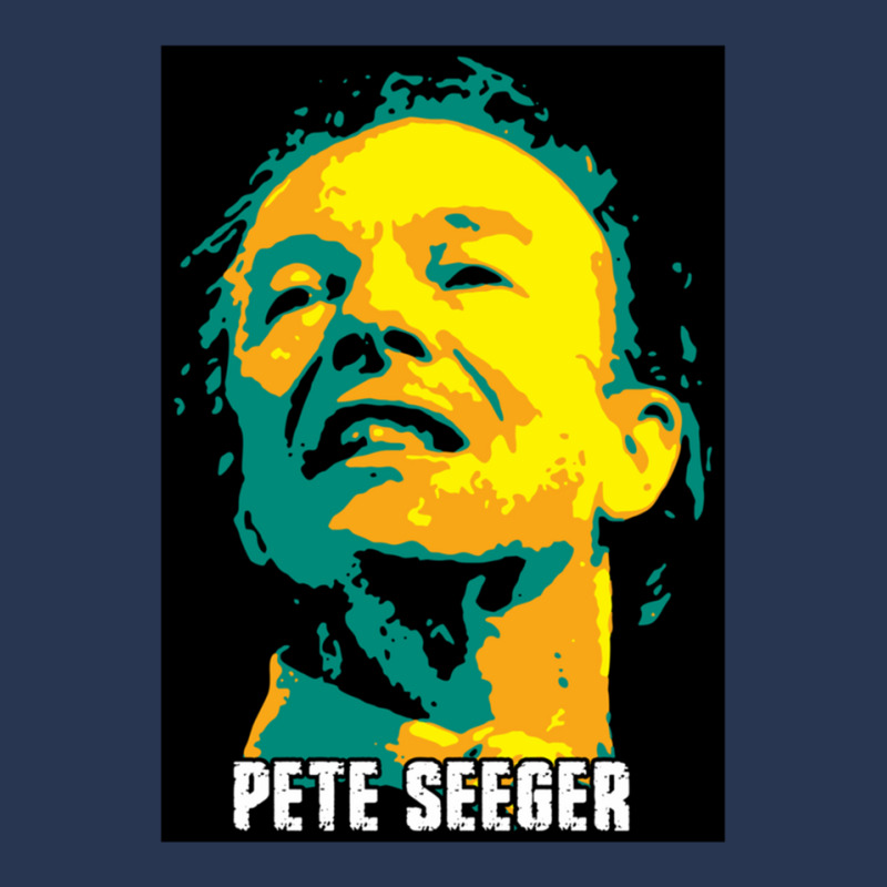 Pete Seeger An American Folk Singer And Social Activist V2 Sticker Men Denim Jacket | Artistshot