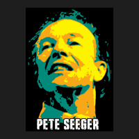 Pete Seeger An American Folk Singer And Social Activist V2 Sticker Classic T-shirt | Artistshot