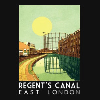 Regents Canal, Regents Canal Vintage, Regents Canal Art, Regents Canal Baby Beanies | Artistshot