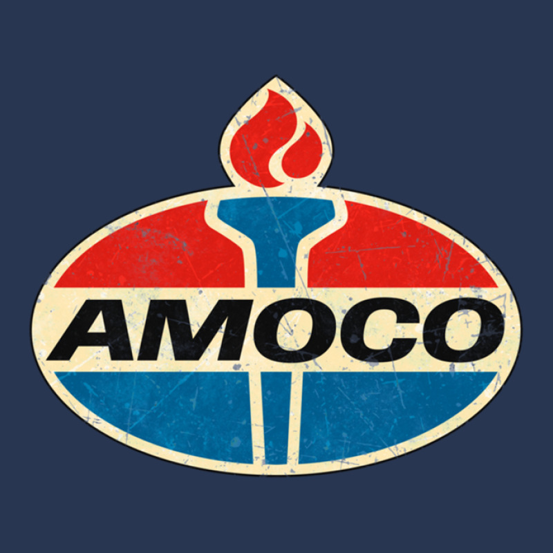 Amoco American Gas Standard Oil Men Denim Jacket by JolenePender | Artistshot