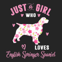 Just A Girl Who Loves English Springer Spaniel Shirts Unisex Hoodie | Artistshot