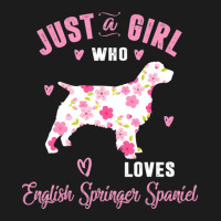 Just A Girl Who Loves English Springer Spaniel Shirts Hoodie & Jogger Set | Artistshot