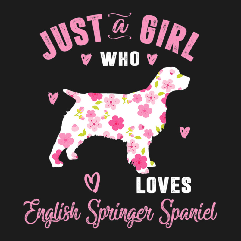 Just A Girl Who Loves English Springer Spaniel Shirts Hoodie & Jogger Set | Artistshot