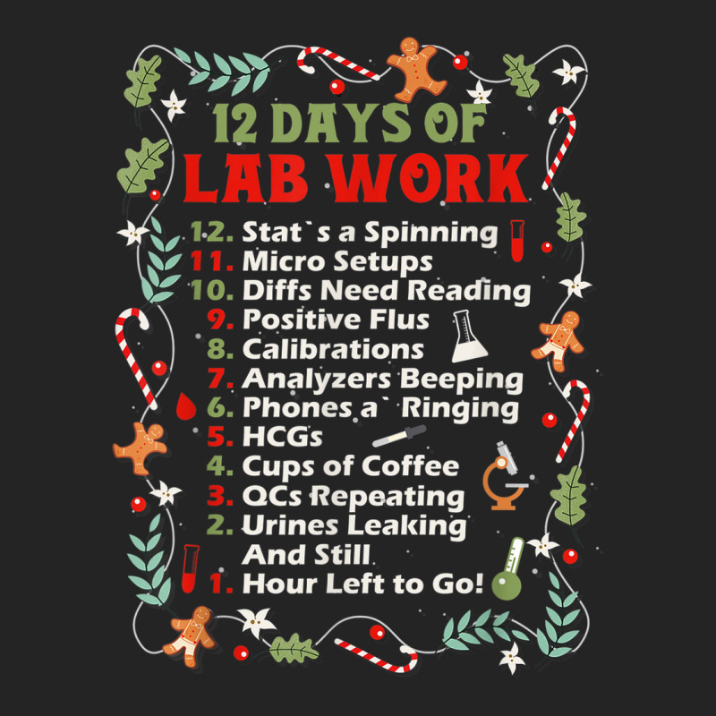 Medical Laboratory Technician Christmas Medical Laboratory 3/4 Sleeve Shirt by Sombre | Artistshot