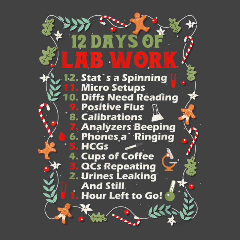 Medical Laboratory Technician Christmas Medical Laboratory Vintage T-Shirt by Sombre | Artistshot