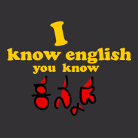 I Know English You Know Kannada Vintage Short | Artistshot