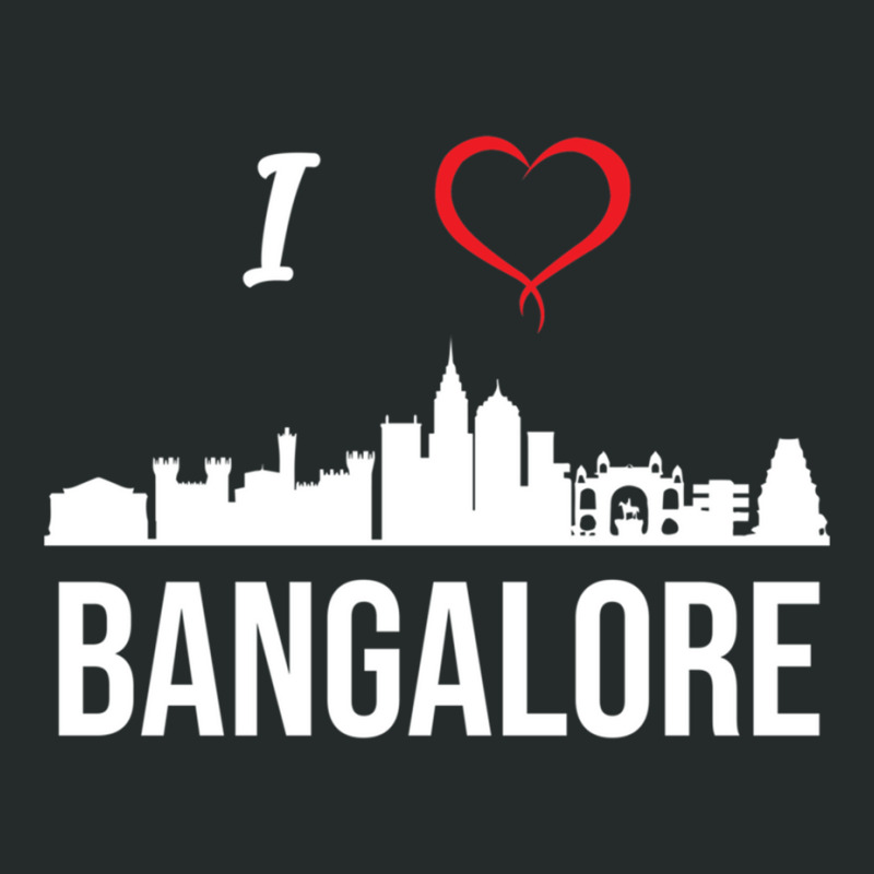 I Love Banalore Bengaluru India Women's Triblend Scoop T-shirt by cm-arts | Artistshot