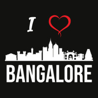 I Love Banalore Bengaluru India Scorecard Crop Tee | Artistshot