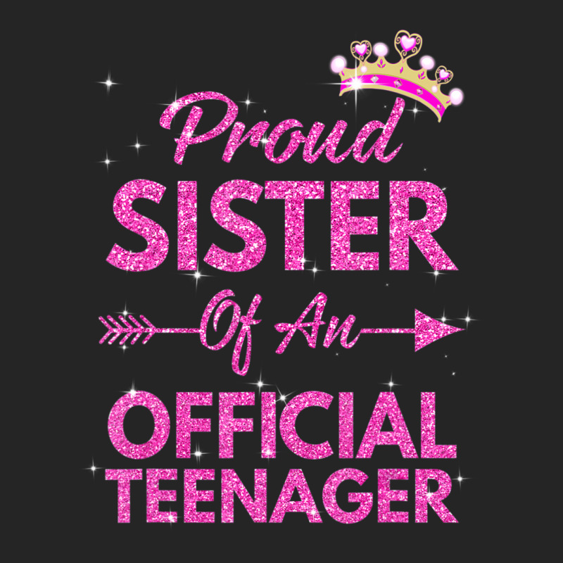 Proud Sister Official Teenager 13th Birthday 13 Year Old Unisex Hoodie by cm-arts | Artistshot