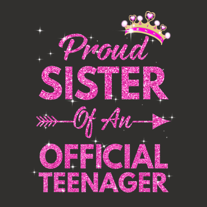 Proud Sister Official Teenager 13th Birthday 13 Year Old Champion Hoodie by cm-arts | Artistshot