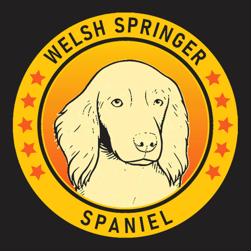 Welsh Springer Spaniel Welsh Springer Spaniel Dog Portrait T-shirt | Artistshot