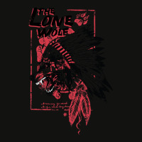 Lonely Wolf Indian Shirt Premium Scorecard Crop Tee | Artistshot