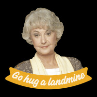 Go Hug A Landmine – Dorothy, The Golden Girls Golden Girls Adjustable Cap | Artistshot