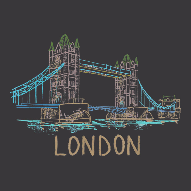 Tower Bridge London Unique Hand Drawn Art T Shirt Ladies Curvy T-Shirt by cm-arts | Artistshot