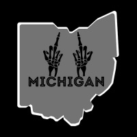 Middle Finger Michigan Baby Tee | Artistshot