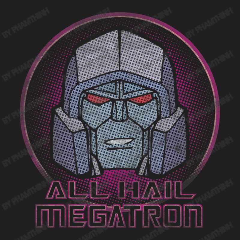 Transformers All Hail Megatron Portrait T-shirt | Artistshot