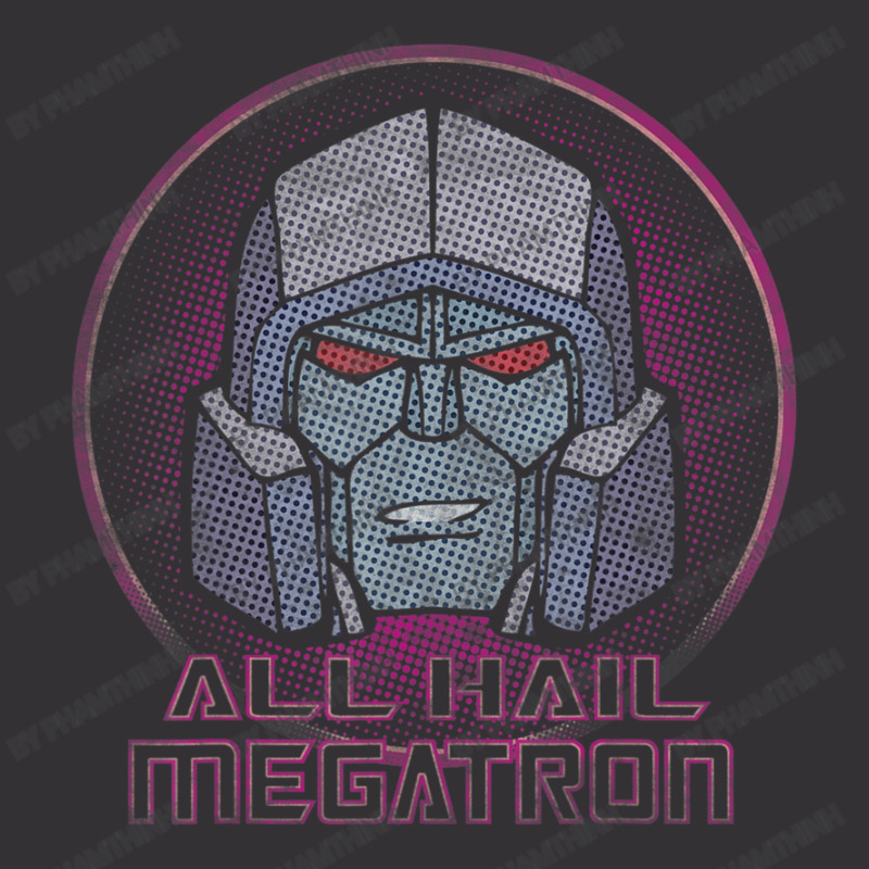 Transformers All Hail Megatron Portrait Vintage Hoodie | Artistshot