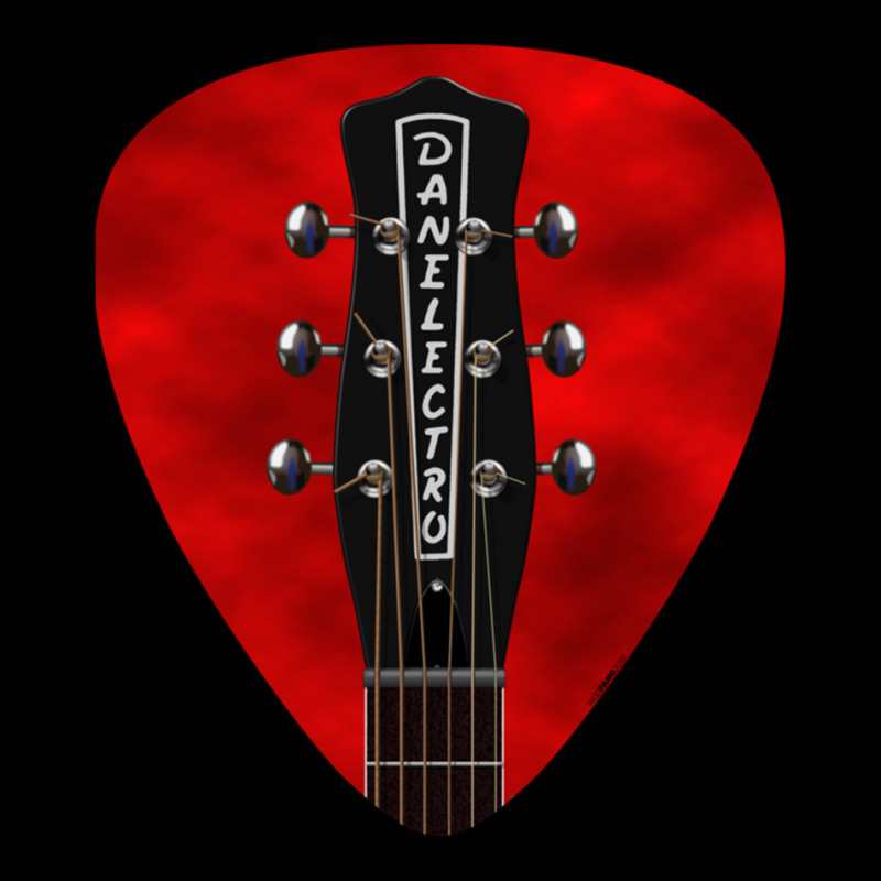 Guitar Headstock Pick Art - Danelectro &x27;59 Resonator Classic Adjustable Cap by MargaretDaniels | Artistshot