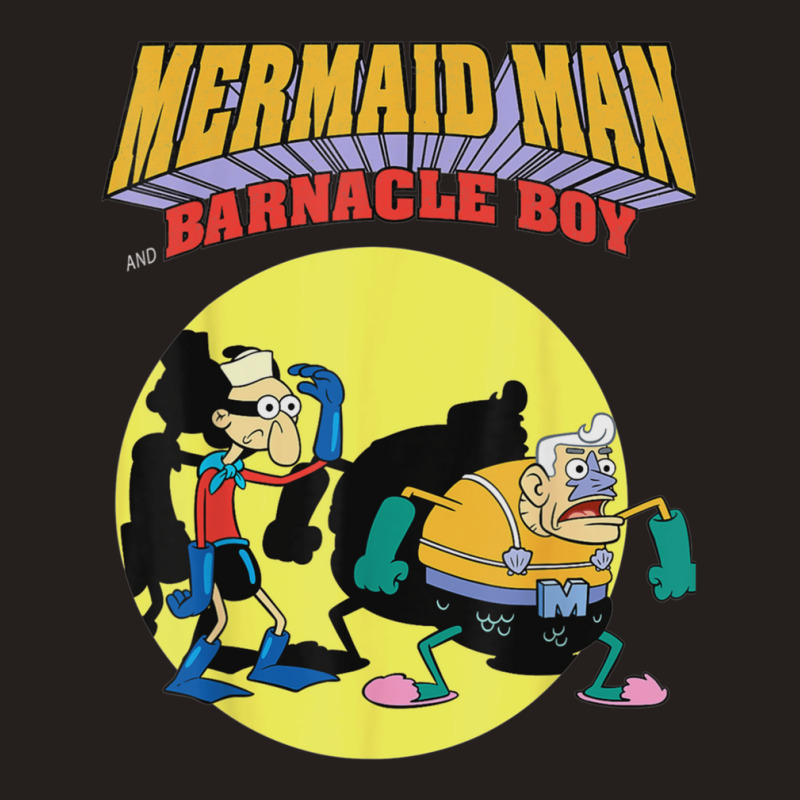 Mermaid Man Barnacle Boy For Fan Tank Top by RachelleWolf | Artistshot