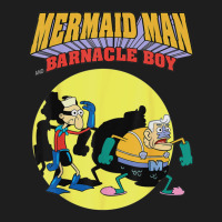 Mermaid Man Barnacle Boy For Fan Classic T-shirt | Artistshot