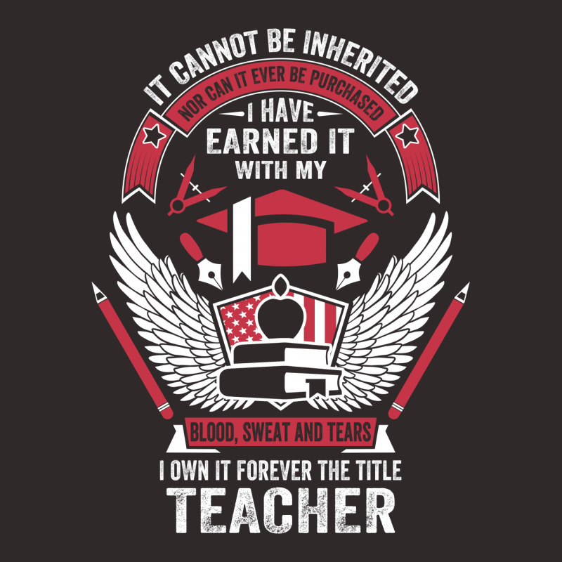 I Own It Forever The Title Teacher Racerback Tank by tshiart | Artistshot