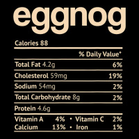 Eggnog Nutrition Facts Funny Thanksgiving Christmas Youth Jogger | Artistshot