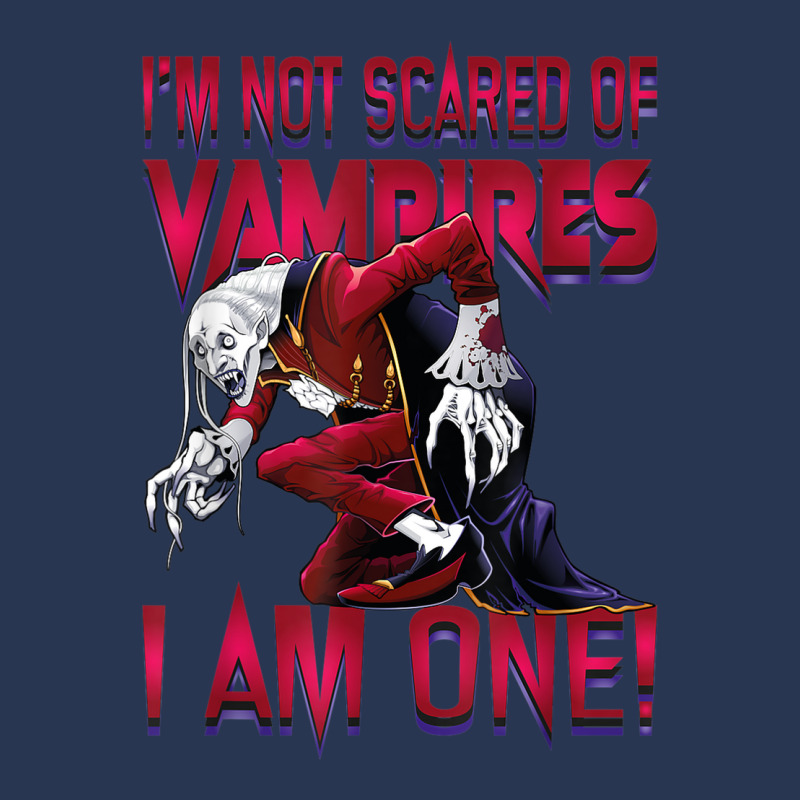 I'm Not Scared Of Vampires I'm One Vampire Halloween Men Denim Jacket by Prismatic | Artistshot