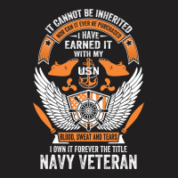 I Own It Forever The Title Navy Veteran T-shirt | Artistshot