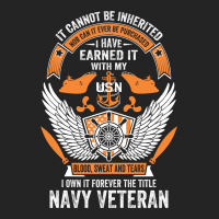 I Own It Forever The Title Navy Veteran 3/4 Sleeve Shirt | Artistshot