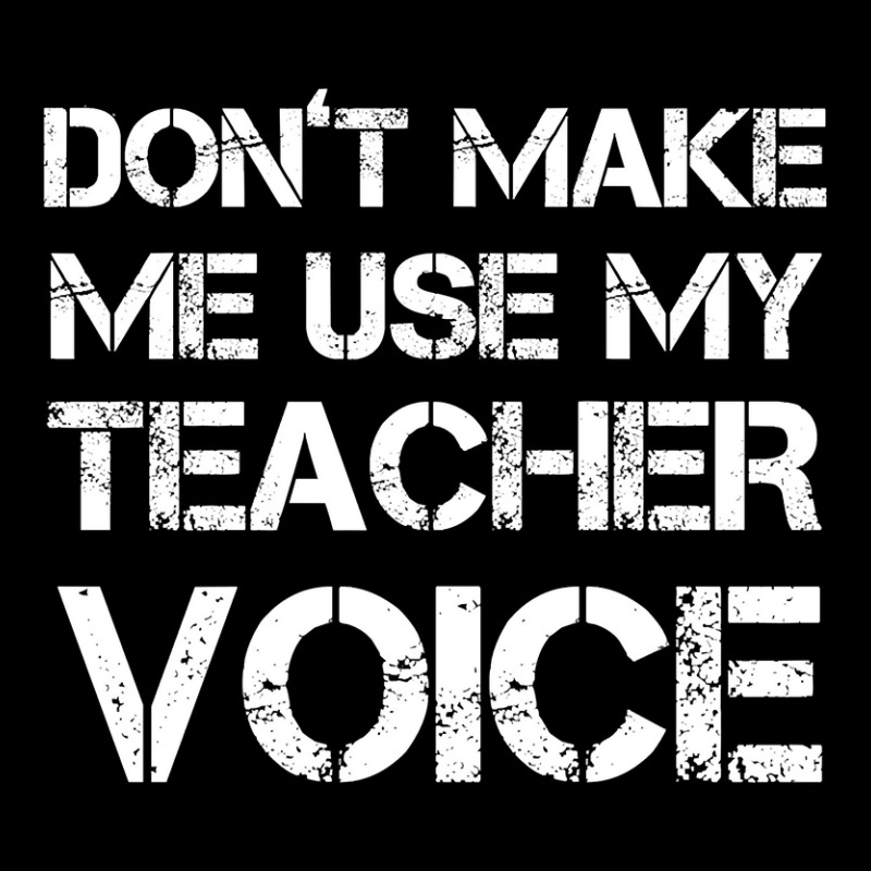 Dont Make Me Use My Teacher Voice! Cropped Sweater by seifertmurryq3jmxs | Artistshot