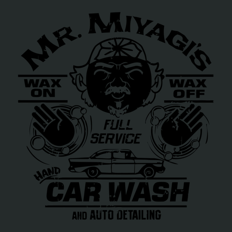 Wax On Wax Off Car Wash Women's Triblend Scoop T-shirt | Artistshot