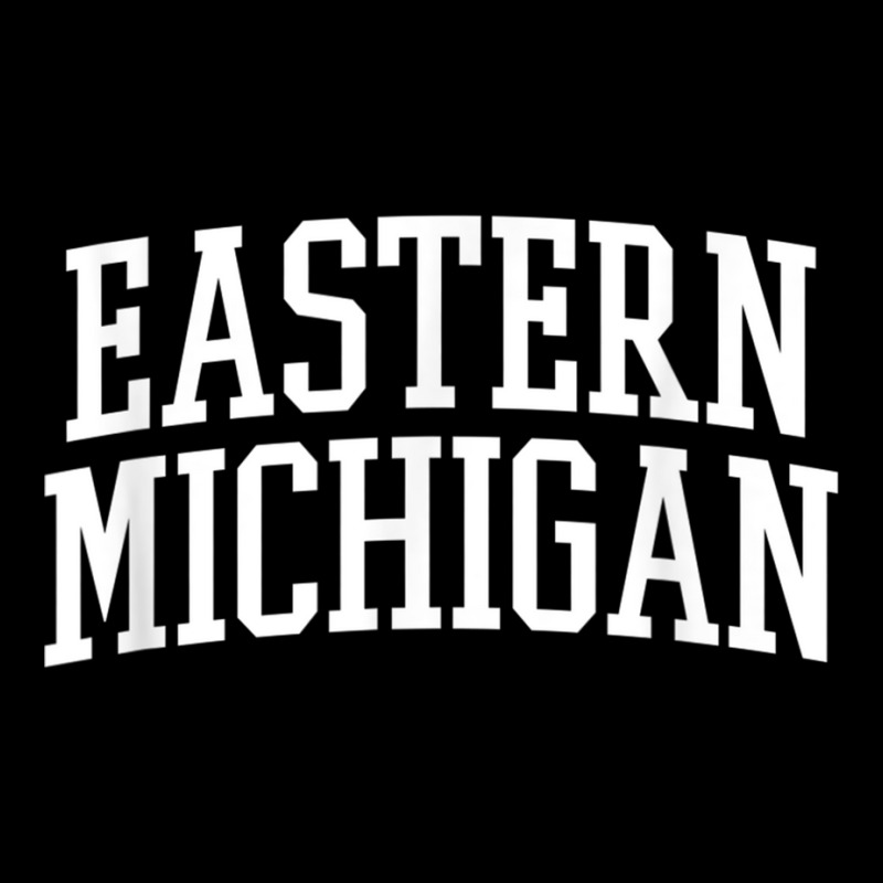 Eastern Michigan Athletic Arch College University ! Alumni T Shirt Zipper Hoodie by cm-arts | Artistshot