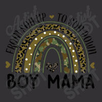 Boy Mama From Son Up To Son Down Rainbow Leopard Mom Camo Vintage Hoodie | Artistshot