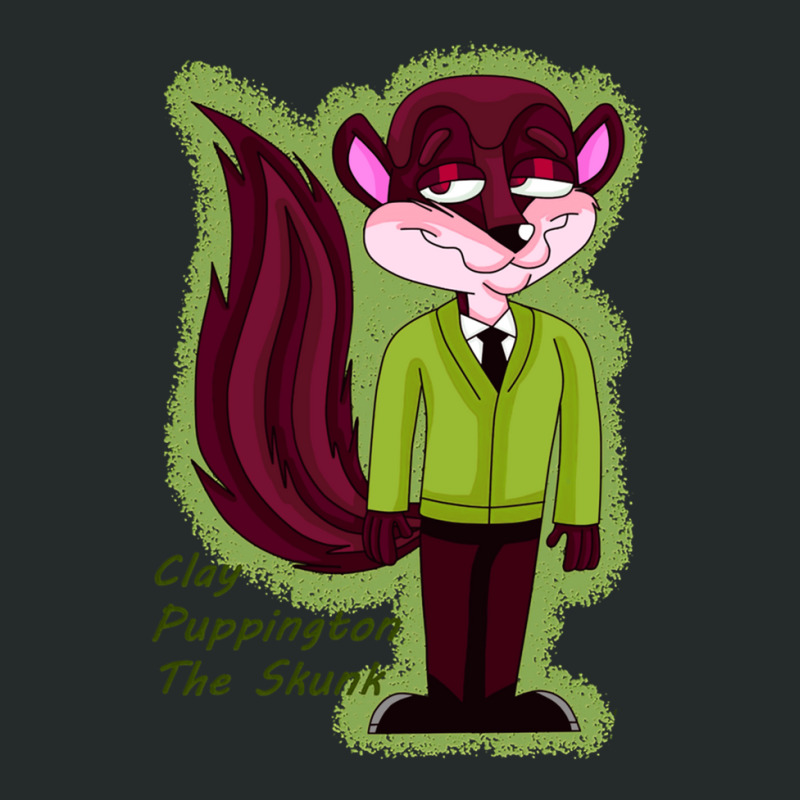 Moral Orel Puppington The Skunk Family Women's Triblend Scoop T-shirt by RichardSecker | Artistshot