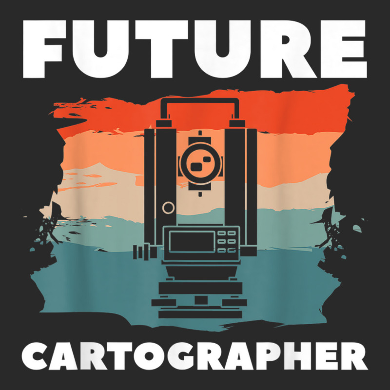 Retro Future Cartographer Map Making Cartography Printed Hat | Artistshot