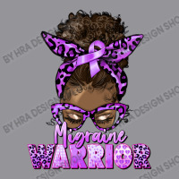 Migraine Warrior Afro Messy Bun 3/4 Sleeve Shirt | Artistshot