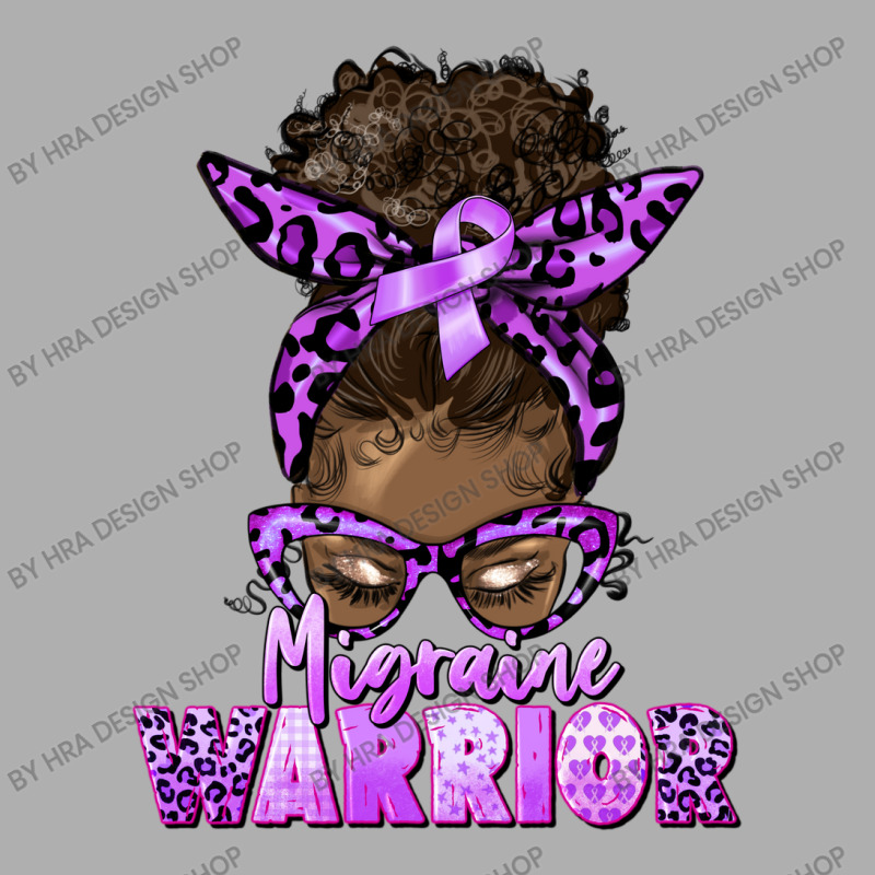 Migraine Warrior Afro Messy Bun Exclusive T-shirt | Artistshot