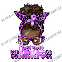 Migraine Warrior Afro Messy Bun Men's Long Sleeve Pajama Set | Artistshot