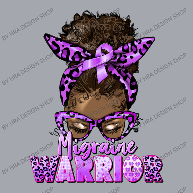 Migraine Warrior Afro Messy Bun Long Sleeve Shirts | Artistshot