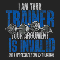 I Am Your Trainer Your Argument Is Invalid Personal Trainer 3/4 Sleeve Shirt | Artistshot