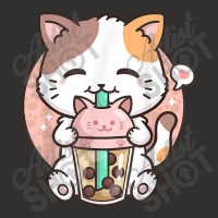 Boba Tea Cat Bubble Tea Cat Milk Tea Kawai Anime Cat Champion Hoodie | Artistshot